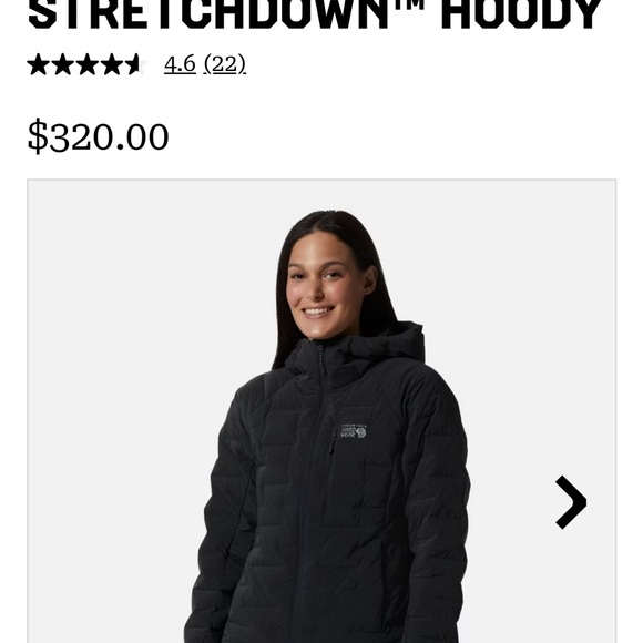 Mountain Hardwear Jackets & Blazers - Mountain Hardwear Charcoal Hooded Vest